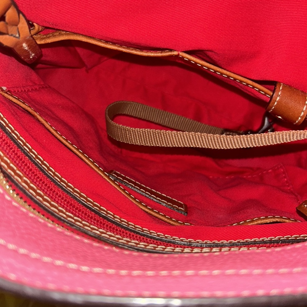 HUGE MARKDOWN!!!  DOONEY & BOURKE pebbled leather TOTE* GORGEOUS..  really!!!! - Picture 10 of 13
